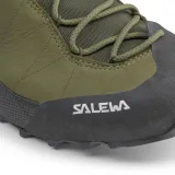 Pánská nízká turistická celokožená obuv SALEWA Wildfire Leather 2 GTX M faded green black · záber 4