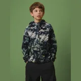 Chlapecký regular fleece s kapucí - multicolor · záber 1