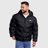 Férfi dzseki Iron Aesthetics Zenit Puffer, fekete · záber 4