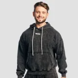 Суичър Aura Hoodie Washed Black - GymBeam - Размер: S | Тегло: 0,8 g | Опаковка: 22 · záber 1