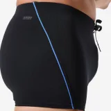 DECATHLON Pánske boxerkové plavky Plus čierno-modré 2XL-3XL · záber 2
