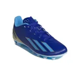 Chlapecké fotbalové kopačky outdoorové ADIDAS X Crazyfast Messi Jr FG lucid blue blue burst cloud white · záber 1