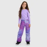 Snowboardové kalhoty membrána 10000 dívčí - multicolor · záber 1
