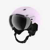 QUECHUA Lyžiarska prilba s priezorom PST 550 svetlofialová S (52-55 cm) · záber 1