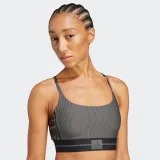 Dámská sportovní tréninková podprsenka ADIDAS HYG RIB BRALETT GRESIX BLACK · záber 5