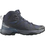 Pánska členková turistická obuv SALOMON X Ultra 360 Mid GTX M blue nights dark navy dark blue · záber 1