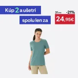 QUECHUA Dámske turistické tričko MH500 krátky rukáv zelené XS · záber 1