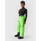 Chlapecké lyžařské kalhoty 4F JUNIOR TROUSERS FNK-JAW23TFTRM360-41N-GREEN NEON · záber 5