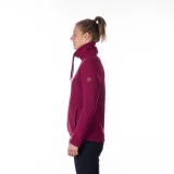 Dámska turistická mikina so zipsom NORTHFINDER WINIFRED-510-cherry · záber 4
