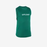 OFFLOAD Rozlišovací dres na rugby R100 zelený 2XS-S · záber 1
