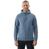 Pánska tréningová mikina so zipsom 4F SWEATSHIRT FNK M631-32M-DENIM MELANGE · záber 1