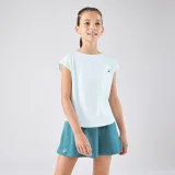 KUIKMA Dievčenské tričko TTS Soft na tenis zelené 12-13 r (149-159 cm) · záber 1