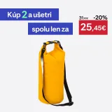 DECATHLON Vodotesný vak (IPX6) 10 l žltý bez · záber 1