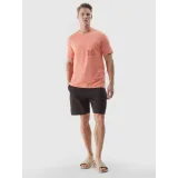 Pánske tričko s krátkym rukávom 4F TSHIRT-WSS24TTSHM1284-64S-SALMON CORAL · záber 4
