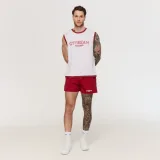 GymBeam Sportovní šortky Varsity Red - Velikost: XL | Barva: Červená | Hmotnost: 0,165 kg | Balení: 98 · záber 5