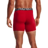 Pánske boxerky UNDER ARMOUR UA Charged Cotton 6in 3 Pack-RED · záber 5
