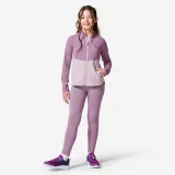 DECATHLON Detská priedušná športová súprava fialová 10-11 r (141-148 cm) · záber 1