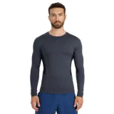 Pánske tréningové tričko s dlhým rukávom 4F LONGSLEEVE FNK M507-WMM00TFLOM507-22M-ANTHRACITE MELANGE · záber 1