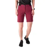 Dámske turistické kraťasy NORTHFINDER HALME-378wine · záber 1