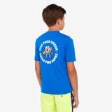 DECATHLON Detské tričko proti UV žiareniu Wax na surf s krátkym rukávom modré 8-9 r (131-140 cm) · záber 2