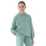Dívčí mikina s kapucí 4F JUNIOR SWEATSHIRT F1478-47S-MINT · záber 1