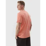 Pánske tričko s krátkym rukávom 4F TSHIRT-WSS24TTSHM1284-64S-SALMON CORAL · záber 3