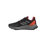 Pánská běžecká trailová obuv ADIDAS Terrex Soulstride M core black grey four solar red · záber 2