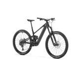 Horské elektrokolo MONDRAKER Sly RR, black nimbus grey tonic gold · záber 2