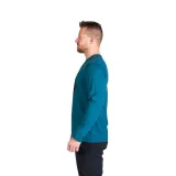 Pánské turistické tričko s dlouhým rukávem NORTHFINDER CLAIR-526inkblue · záber 3