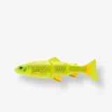 SAVAGE GEAR Mäkká nástraha Swimbait 4D Line Thru Trout SS 20cm Yellow Chart Exl Decathlon bez · záber 1