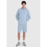 Pánské teplákové kraťasy 4F SHORTS CAS M571-34S-LIGHT BLUE · záber 2
