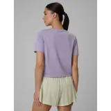 Dámské tréninkové tričko s krátkým rukávem 4F TSHIRT FNK F1806-51S-VIOLET · záber 6