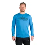 Pánske turistické tričko s dlhým rukávom NORTHFINDER DACSO-281blue · záber 1