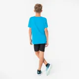 KIPRUN Detské priedušné bežecké tričko Dry+ 500 modré 14-15 r (161-172 cm) · záber 2
