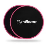 Плъзгащи се тренировъчни дискове Pink - GymBeam · záber 1