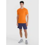 Pánské běžecké tričko s krátkým rukávem 4F TSHIRT FNK-WSS25TFTSM1262-70S-ORANGE · záber 5