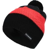 Zimní čepice BLIZZARD Silvretta, black cherry red grey · záber 1