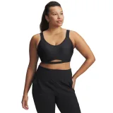 Dámská sportovní tréninková podprsenka UNDER ARMOUR UA Infinity Low Mesh-BLK · záber 3