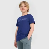 Chlapecký regular T-shirt s potiskem - tmavě modrá · záber 1