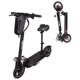 W-TEC Tenmark III se sedátkem a brašnou biela · záber 2
