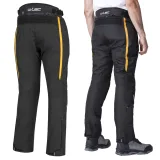 Pánske letné moto nohavice W-TEC Toranio Farba čierno-žltá, · záber 3