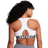 Dámská sportovní tréninková podprsenka UNDER ARMOUR UA HG Mid Branded-WHT · záber 4
