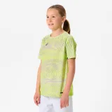 KIPSTA Detský futbalový dres Wavy Club žlto-čierny 7-8 r (123-130 cm) · záber 1