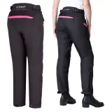 Dámske moto nohavice W-TEC Durmanes Lady Farba čierno-ružová, · záber 3