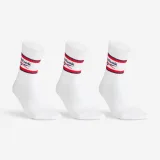 REEBOK REEBOK vysoké tenisové ponožky 3 páry biele s potlačou 35-38 · záber 1