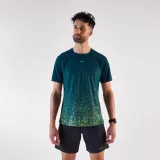 KIPRUN Pánske tričko na trailový beh Run 500 Resist modré XL · záber 1