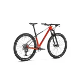 Horské kolo MONDRAKER Chrono Carbon DC, flame red vortex grey racing silver · záber 3