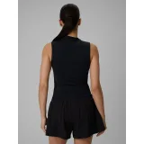Dámské tréninkové tričko bez rukávů 4F SLEEVELESS FNK F0749-20S-DEEP BLACK · záber 4
