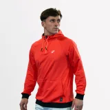KUIKMA Pánska funkčná mikina s kapucňou na padel Pro Maxi Sanchez červená M · záber 1