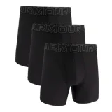 Pánské boxerky UNDER ARMOUR 3 PACK-UA PERFORMANCE TECH MESH -SOLID 6 inch-BLK · záber 1